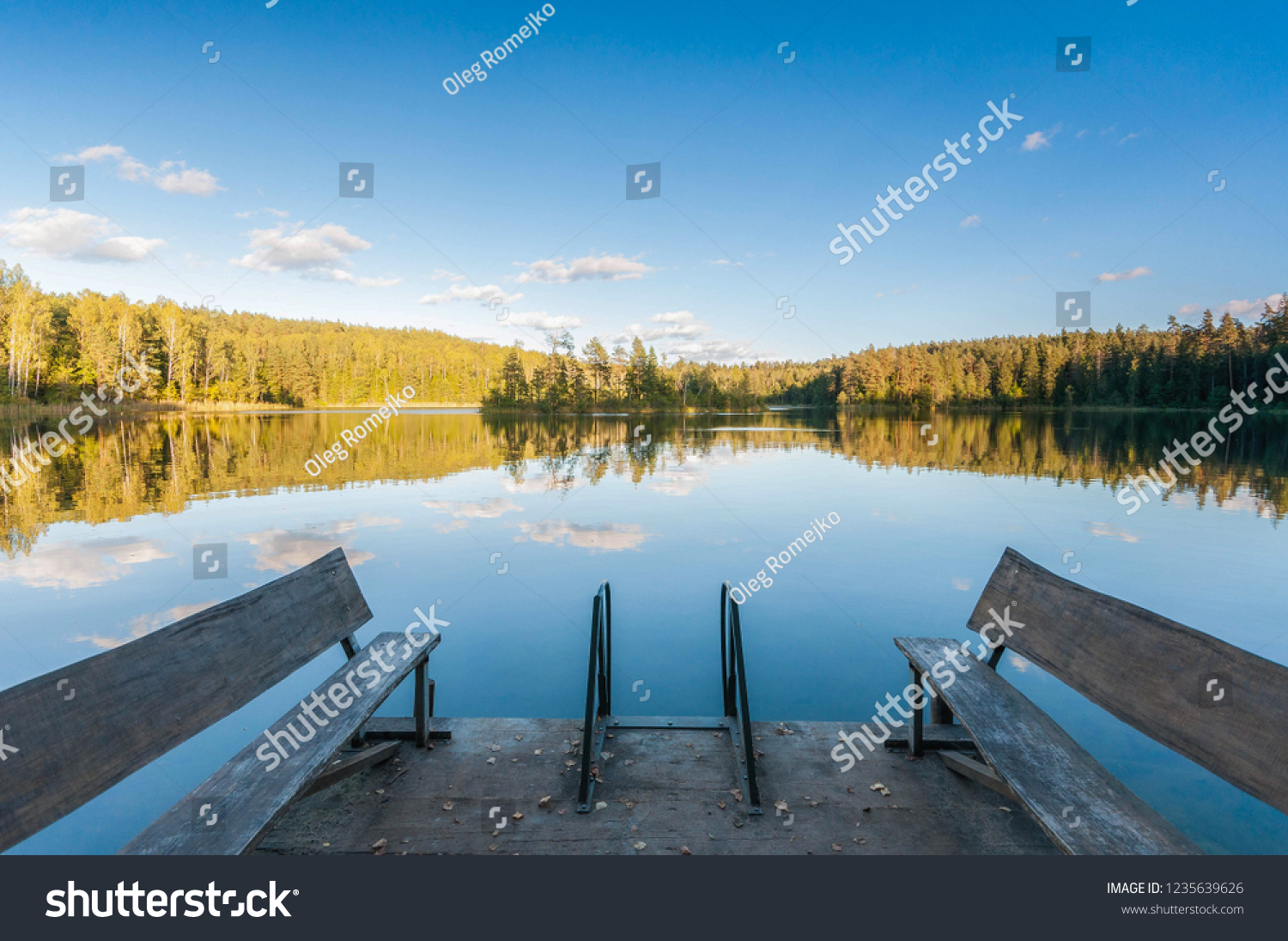 Нарочанский парк голубые озера