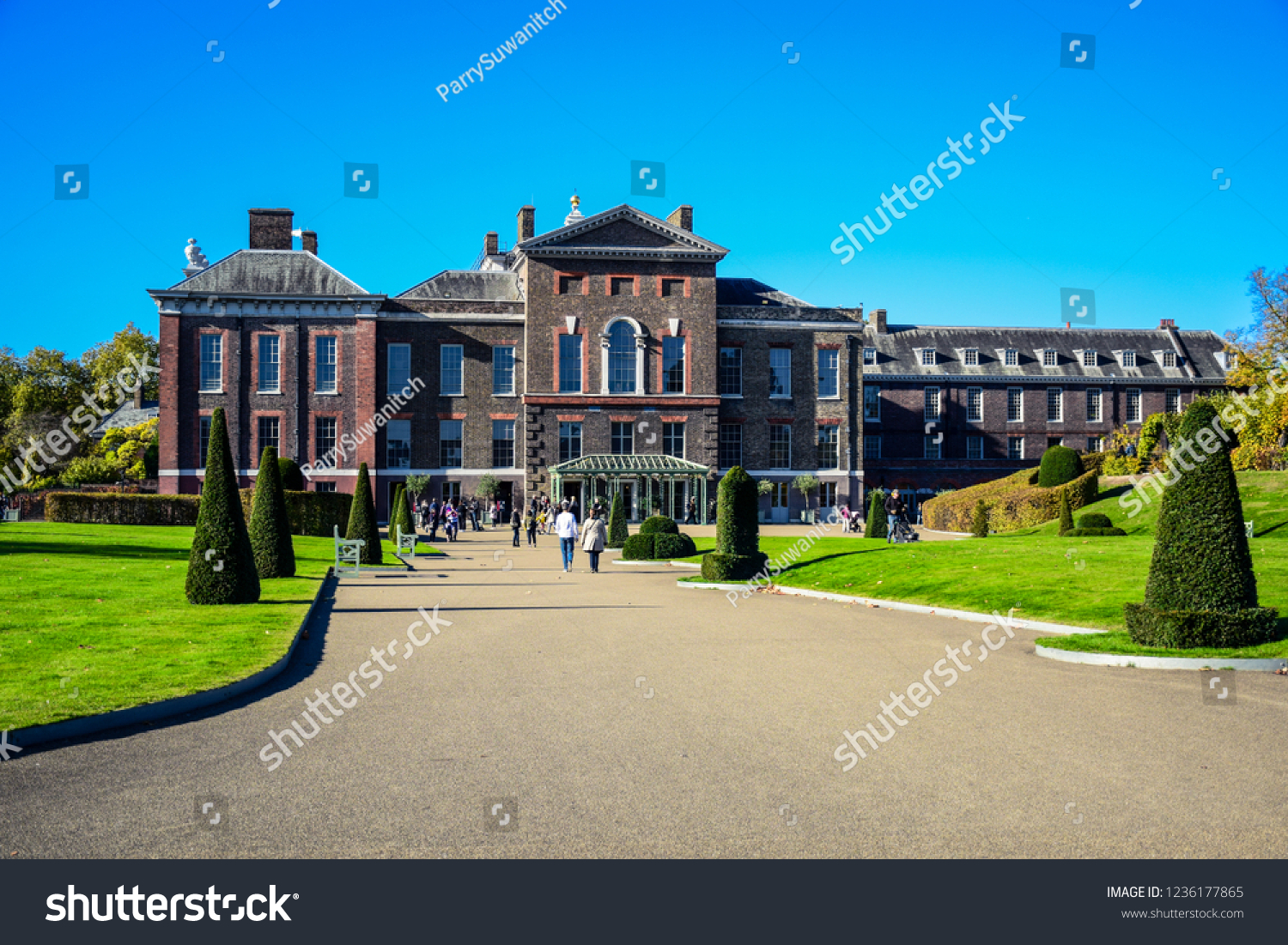 1 Chelsea Creek Park Street London Images Stock Photos Vectors   Stock Photo London England October Kensington Palace A Royal Residence Set In Kensington Gardens In 1236177865 