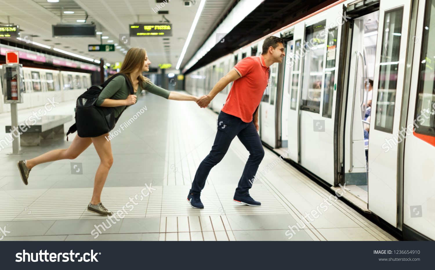 Running train on girlfriend