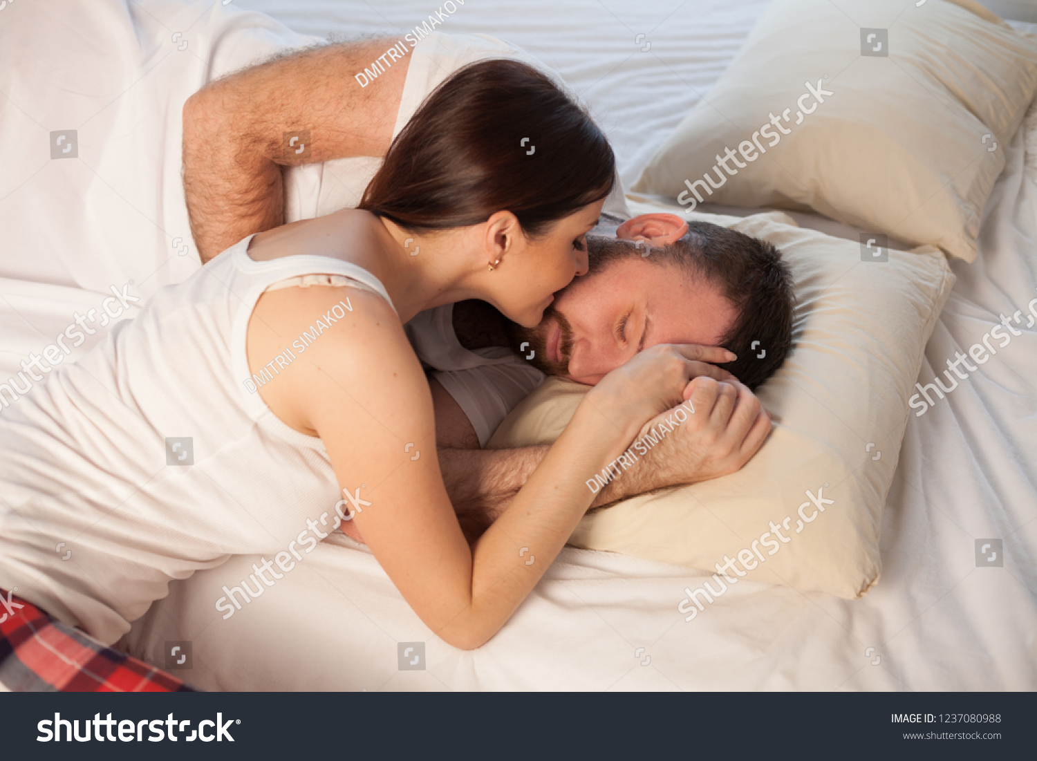 Husband Wife Woke Morning After Sleep