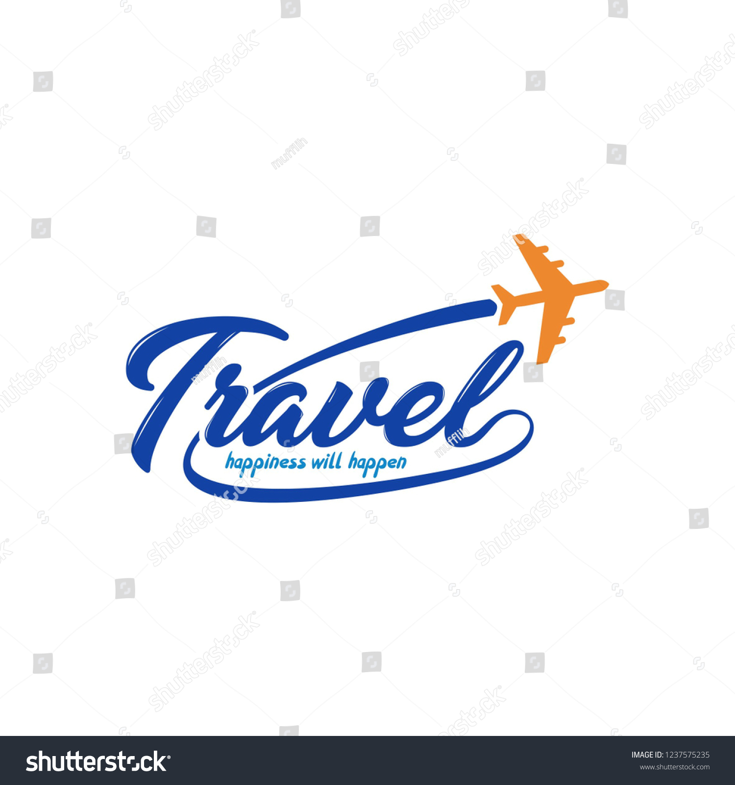 Travel Logo Vector Latter Travel Logo Stock Vector (Royalty Free ...