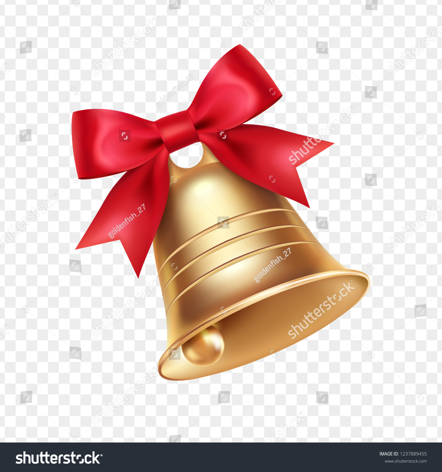 27,112 Gold Christmas Bells Stock Vectors, Images & Vector Art ...
