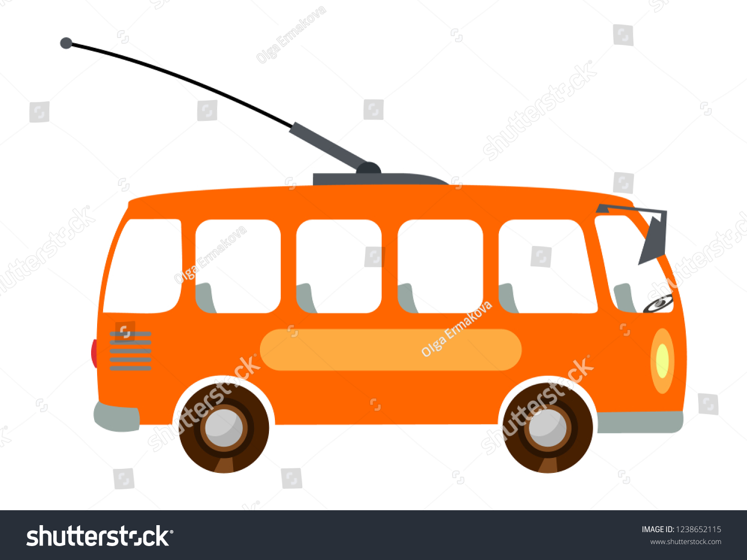 Троллейбус для дошкольников