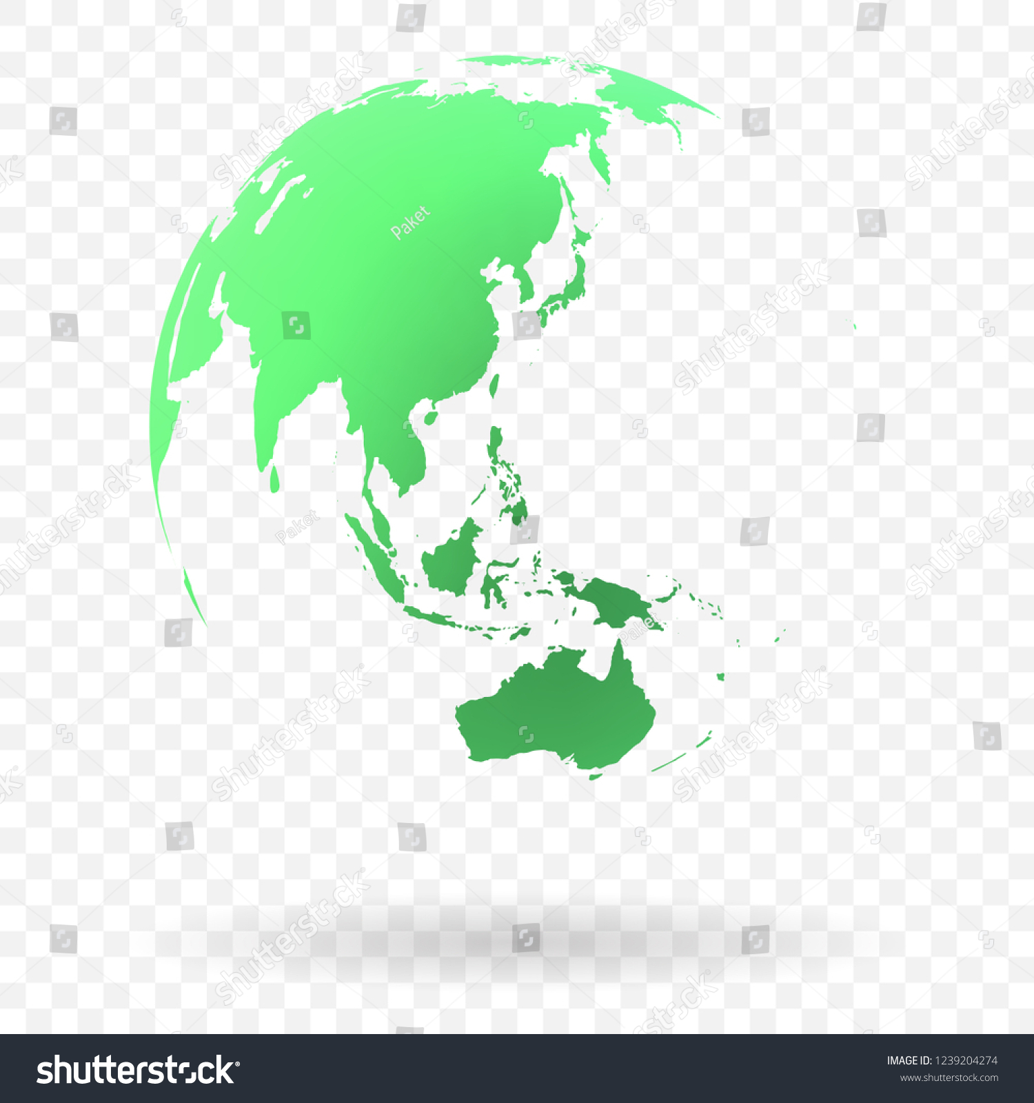 Earth Globe Symbol Stock Vector (Royalty Free) 1239204274 | Shutterstock