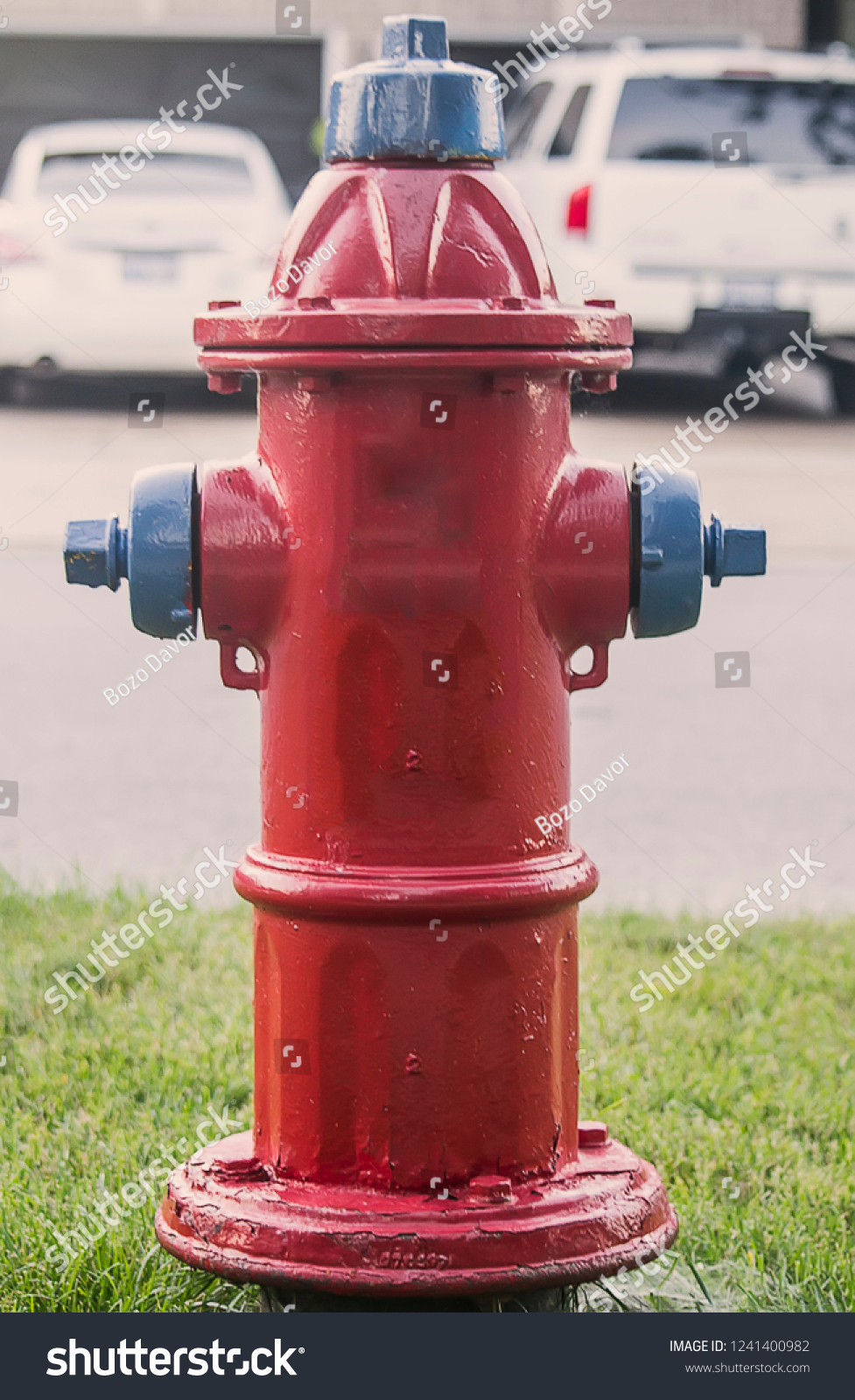 Red Fire Hydrant Stock Photo 1241400982 | Shutterstock