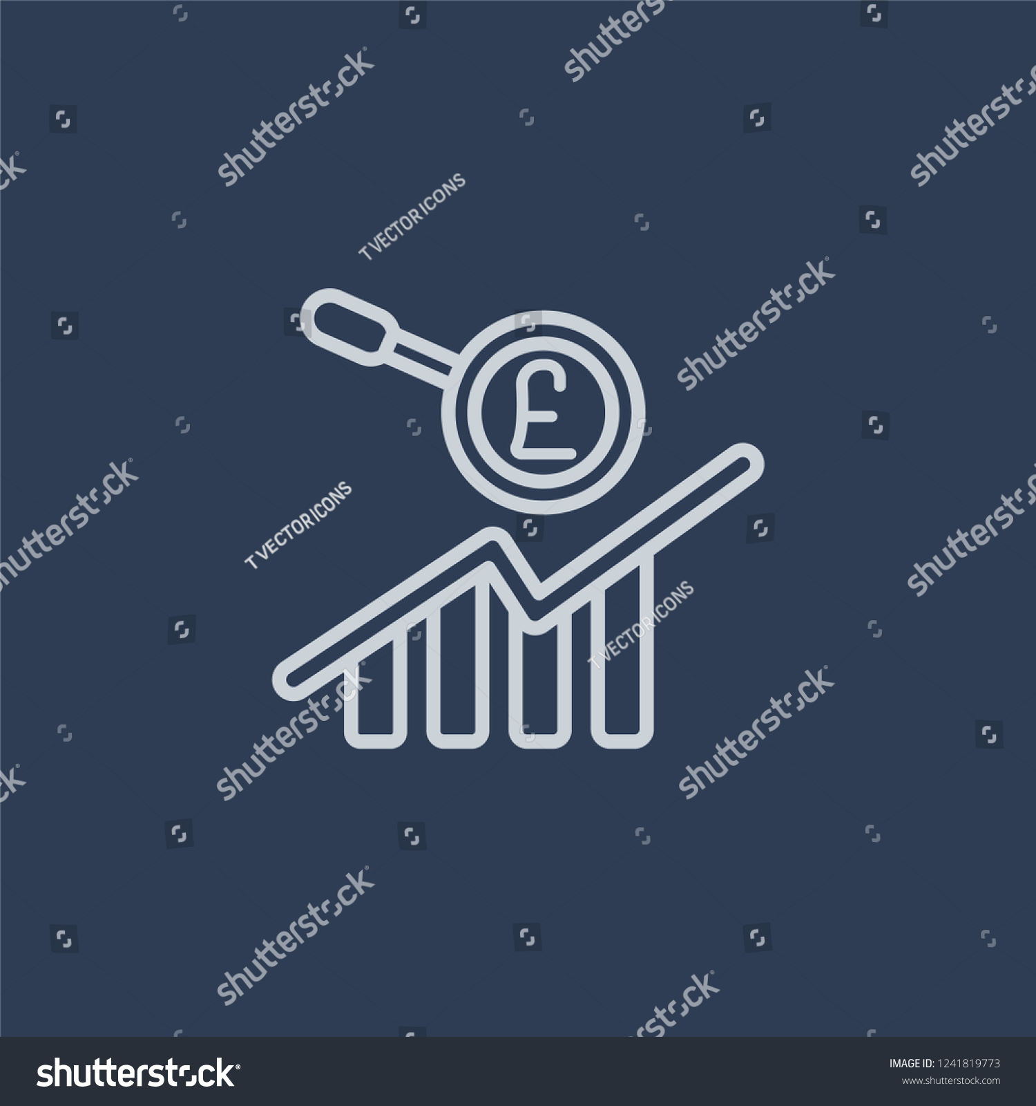 Ebitda Icon Ebitda Linear Design Concept Stock Vector Royalty Free 1241819773 Shutterstock 0355