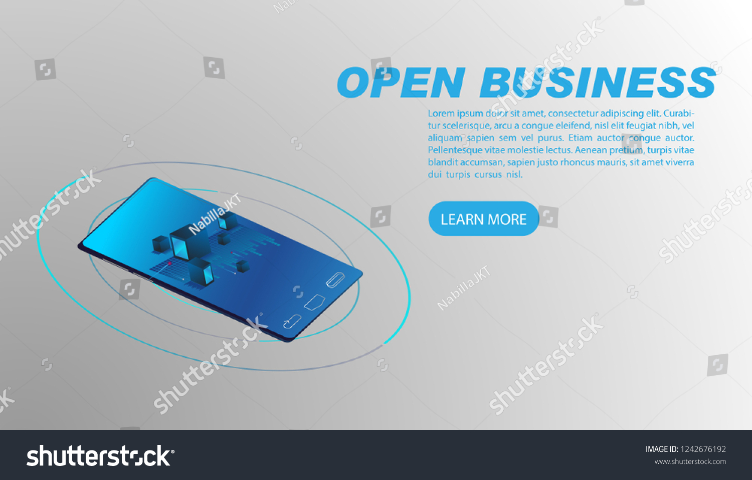 Database System Big Data Flow Processing Stock Vector (Royalty Free ...
