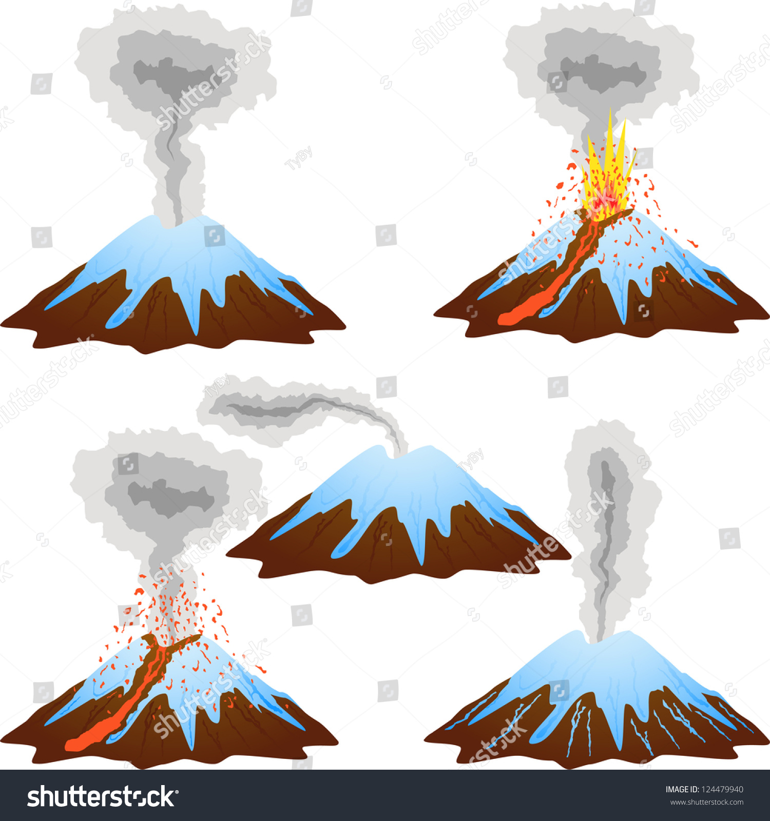 Вулкан для дошкольников