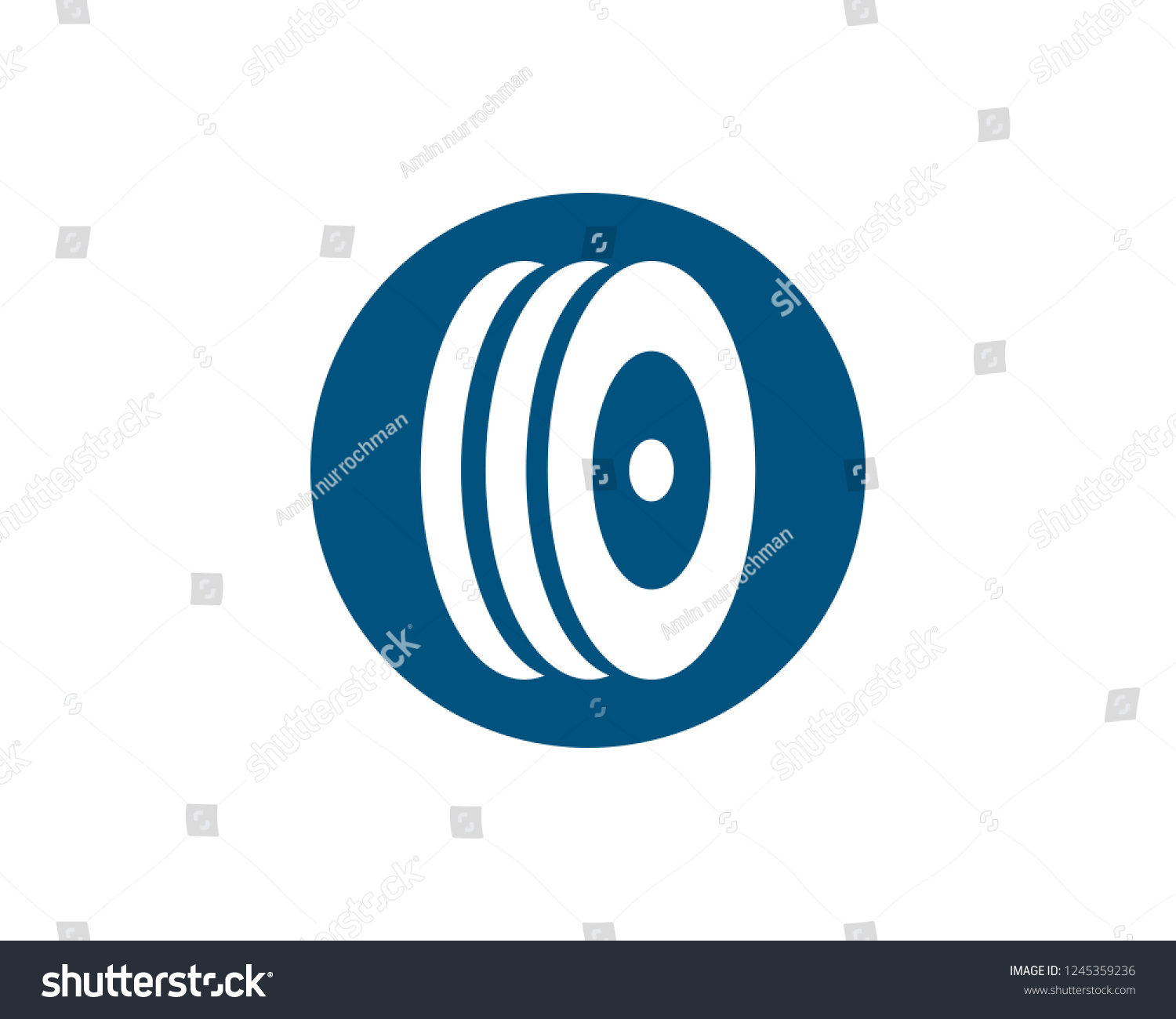 Tire Logo Vector Template Illustration Design Stock Vector (Royalty ...