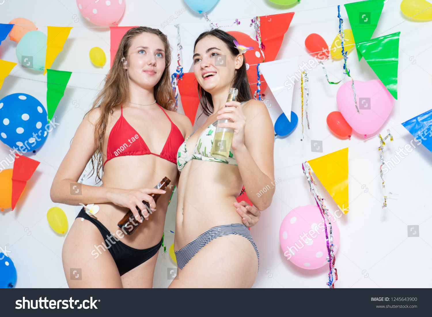 Sexy Bikini Girl Dancing