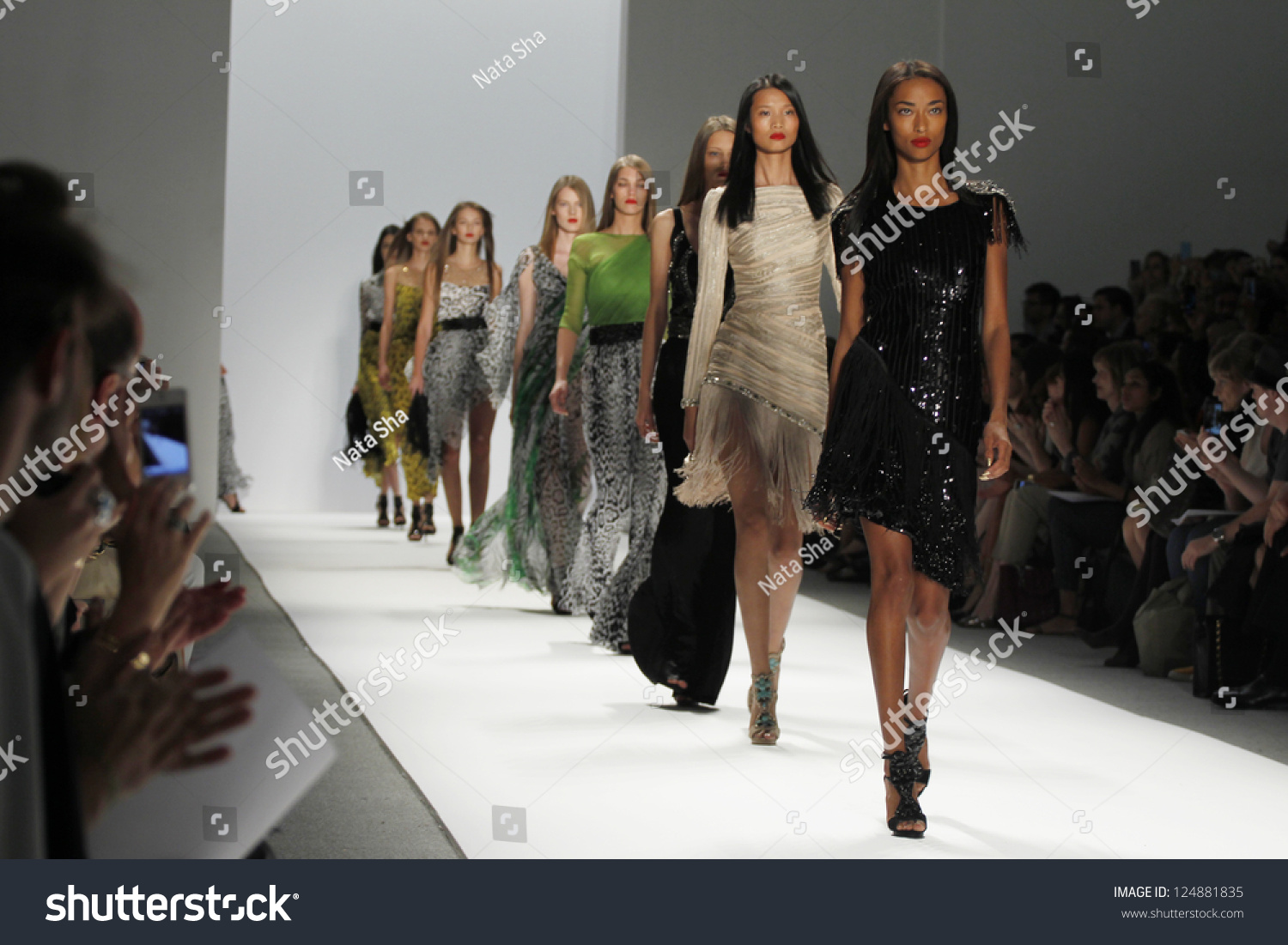New York Ny September 10 Models Stock Photo 124881835 | Shutterstock