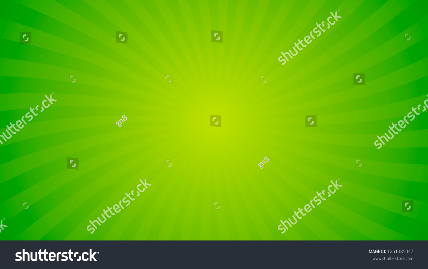 Bright Green Spiral Rays Background Comics Stock Illustration ...