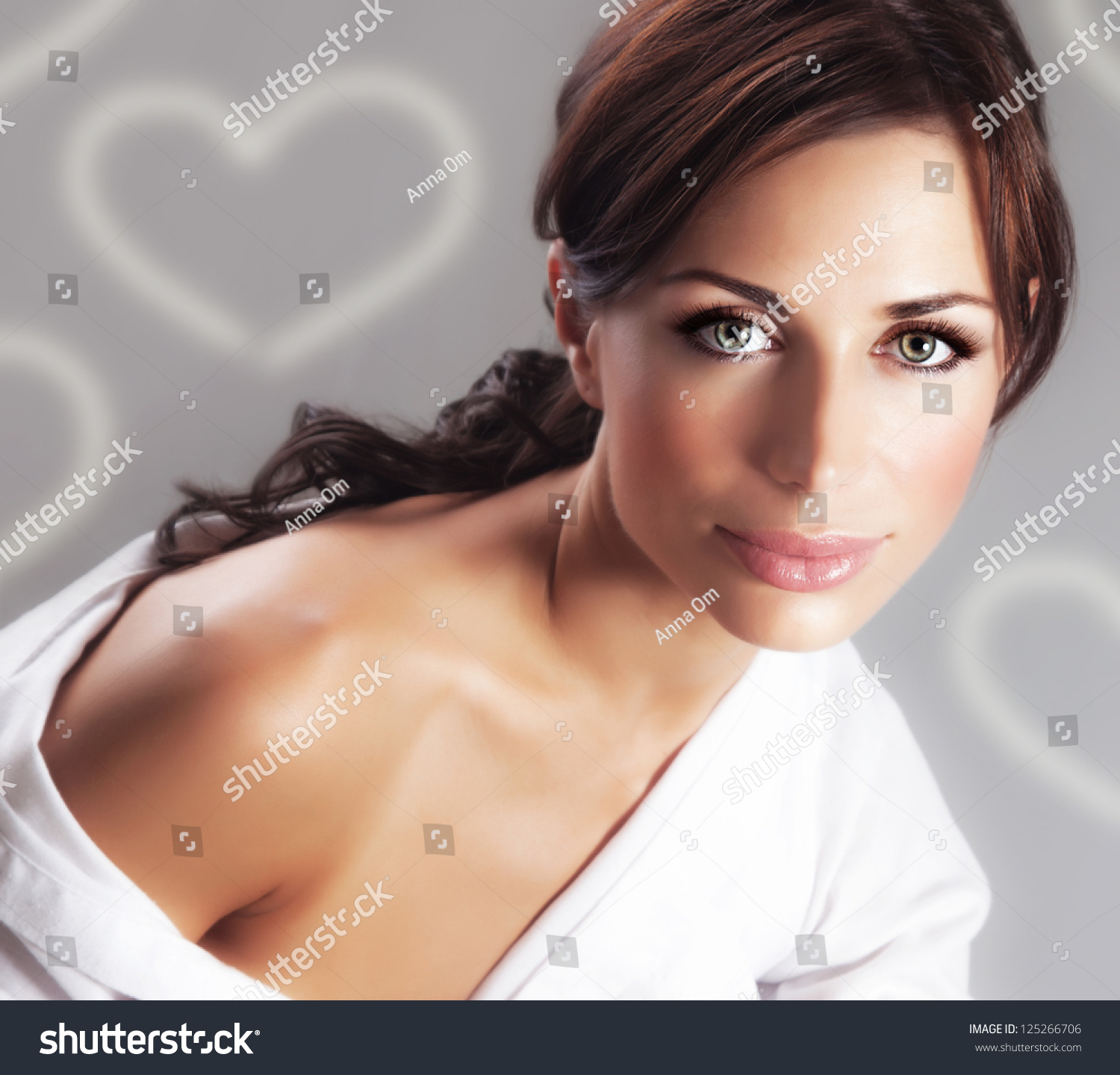 Photo Seductive Woman Nude Shoulder Isolated Stock Photo Shutterstock