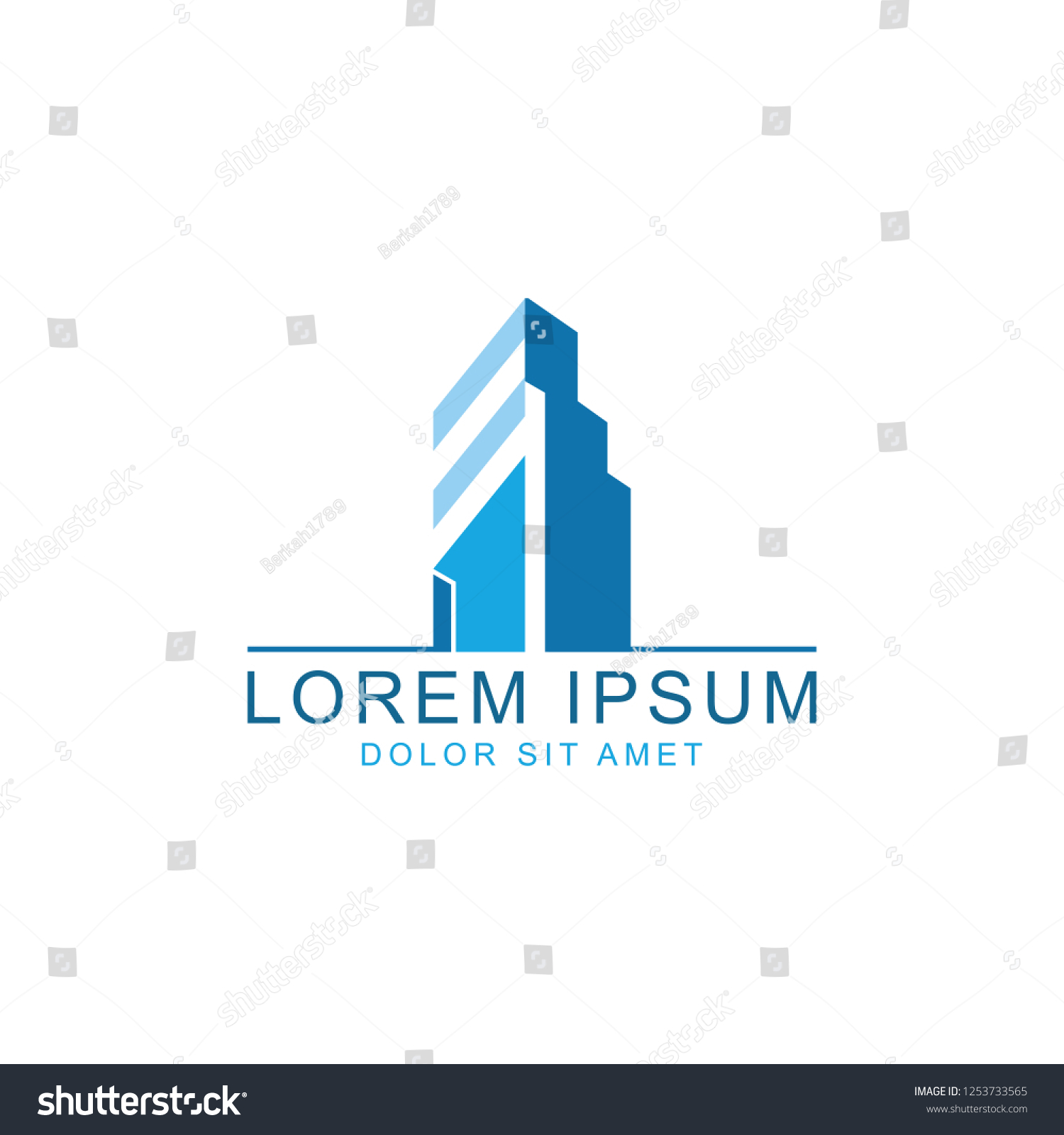 Real Estate Logo Vector Logo Template Stock Vector (Royalty Free ...