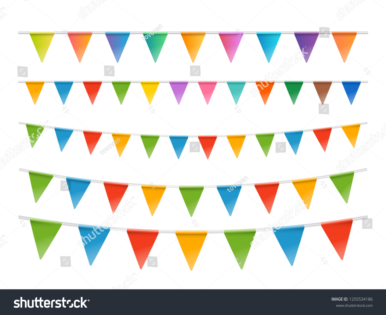 9,120 Hanging triangle banner Stock Vectors, Images & Vector Art ...