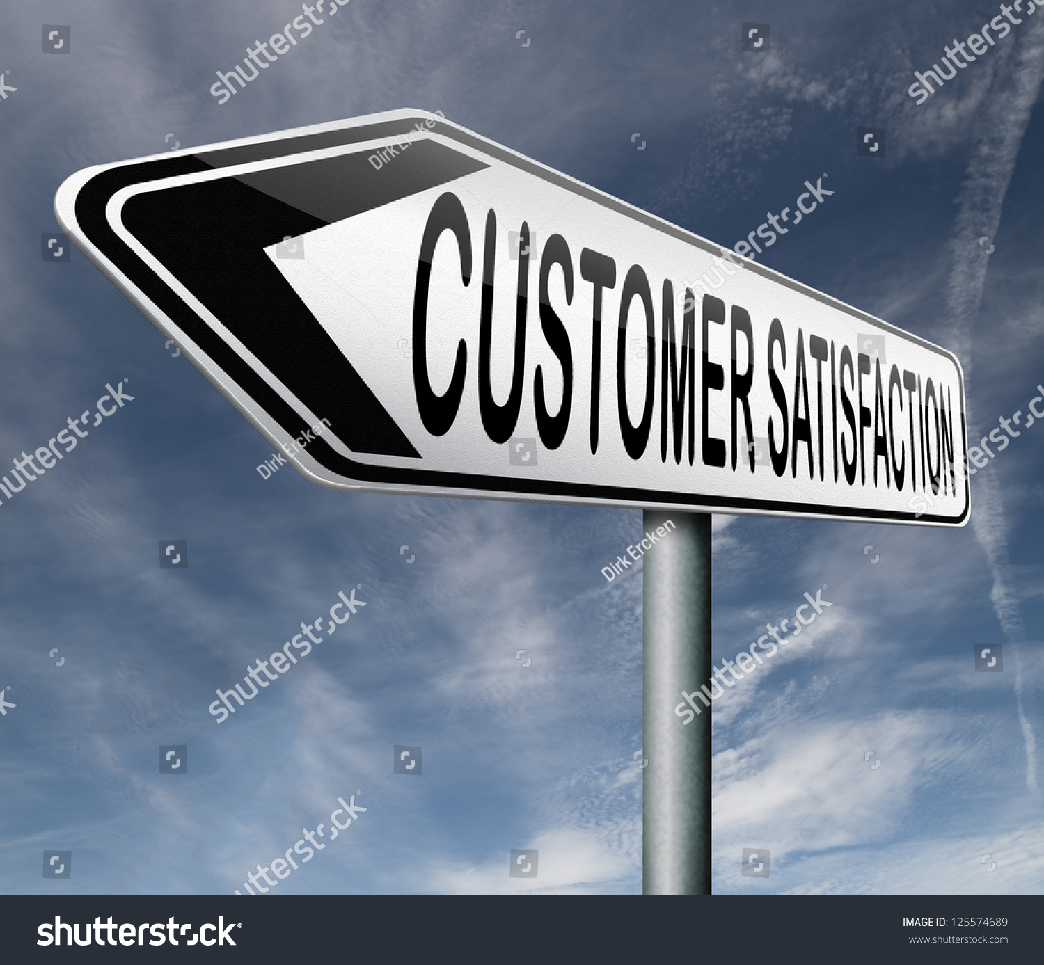 Customer Satisfaction Loyalty Service Balanced Scorecard 库存插图 125574689 ...