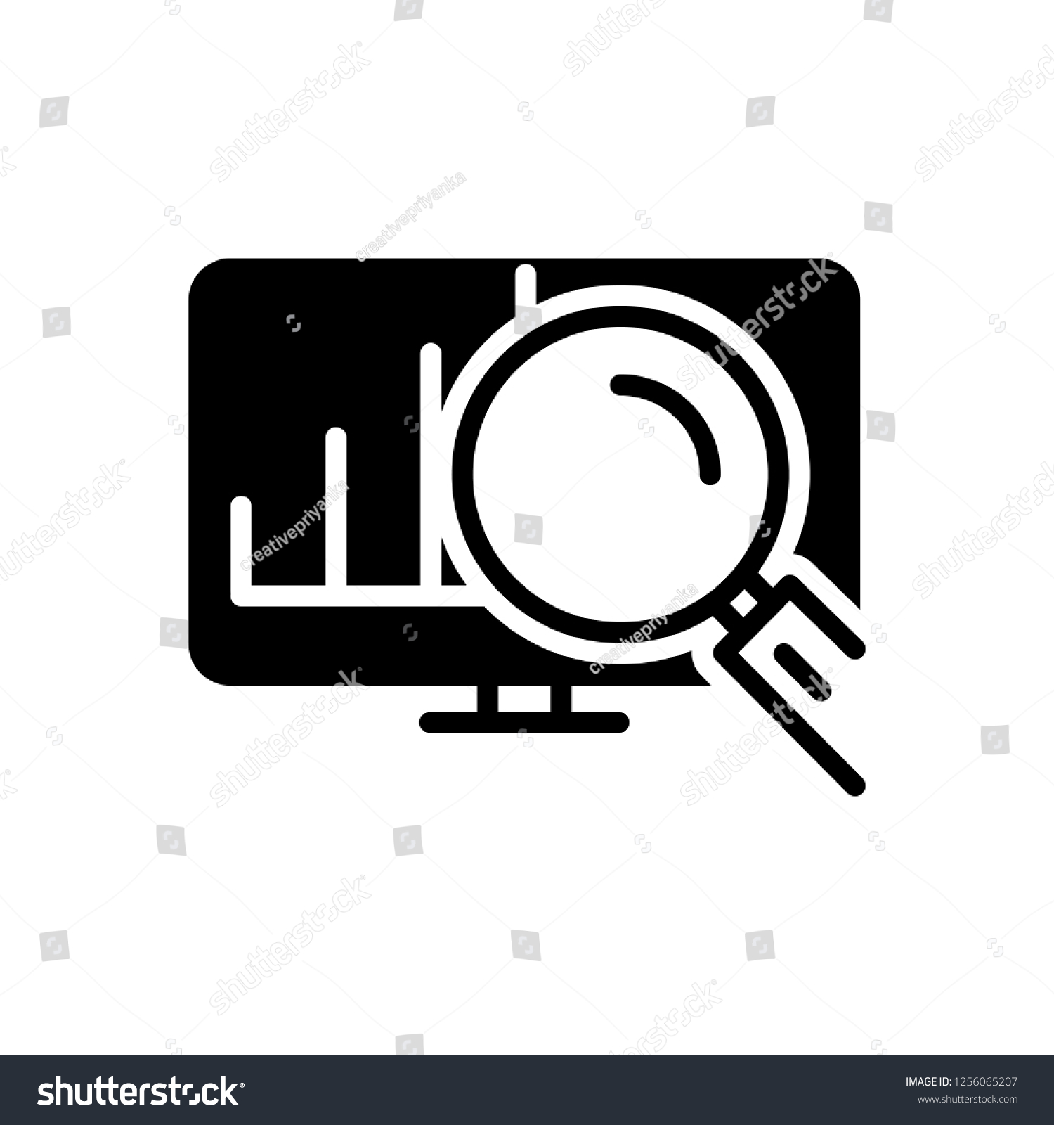 Vector Icon Actuarial Stock Vector (Royalty Free) 1256065207 | Shutterstock