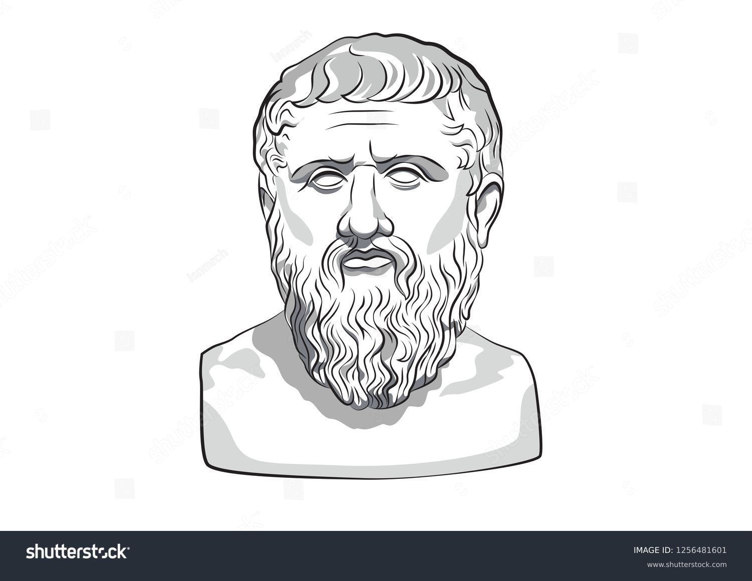 Платон философ эскиз