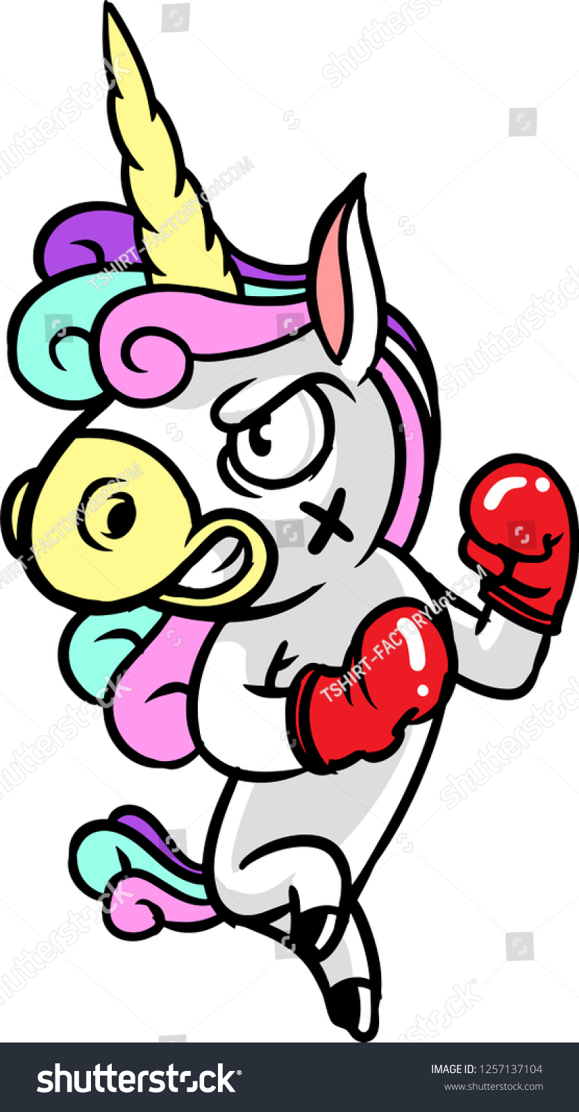 unicorn boxing gloves