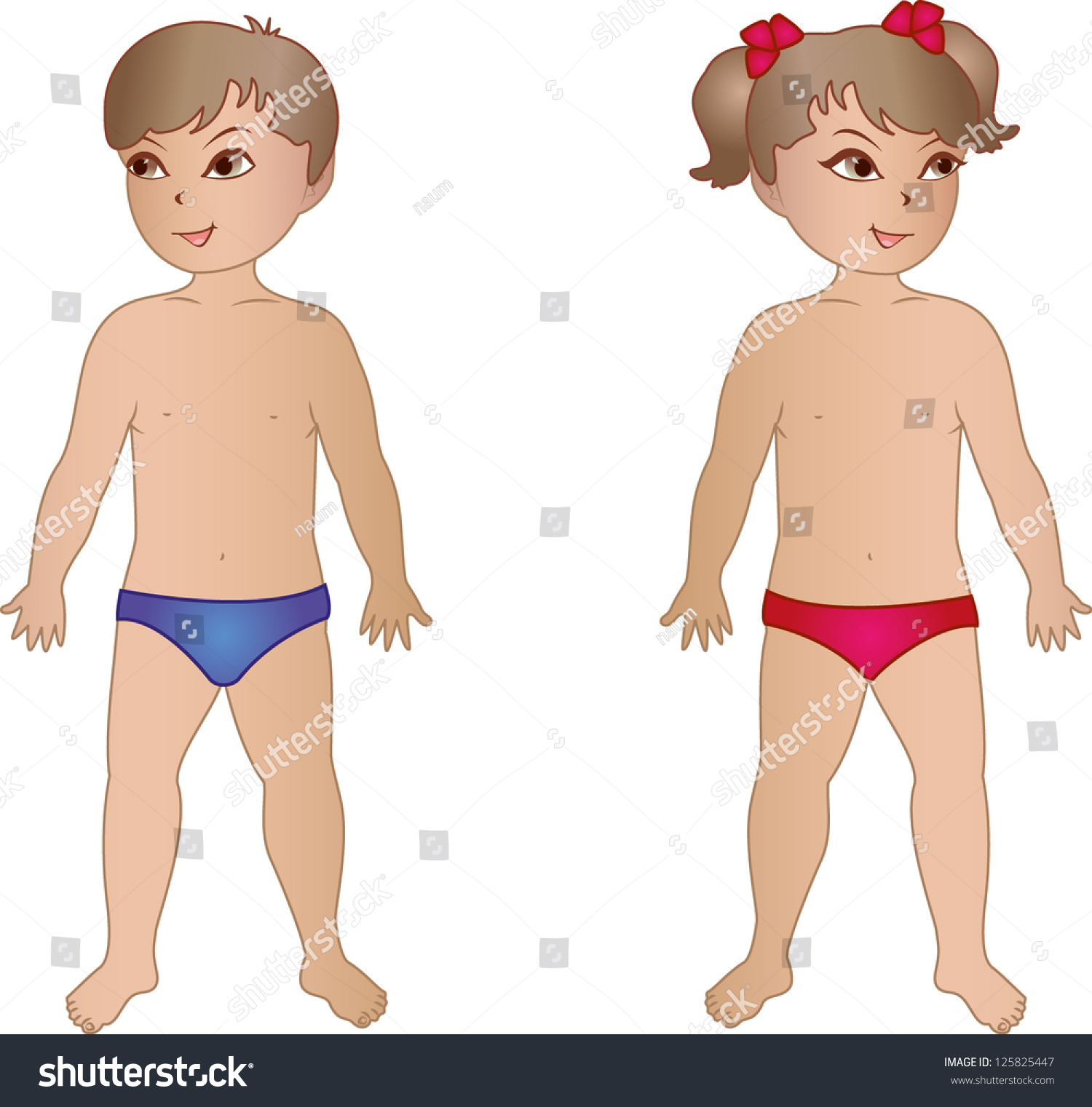 Тело мальчика для детей