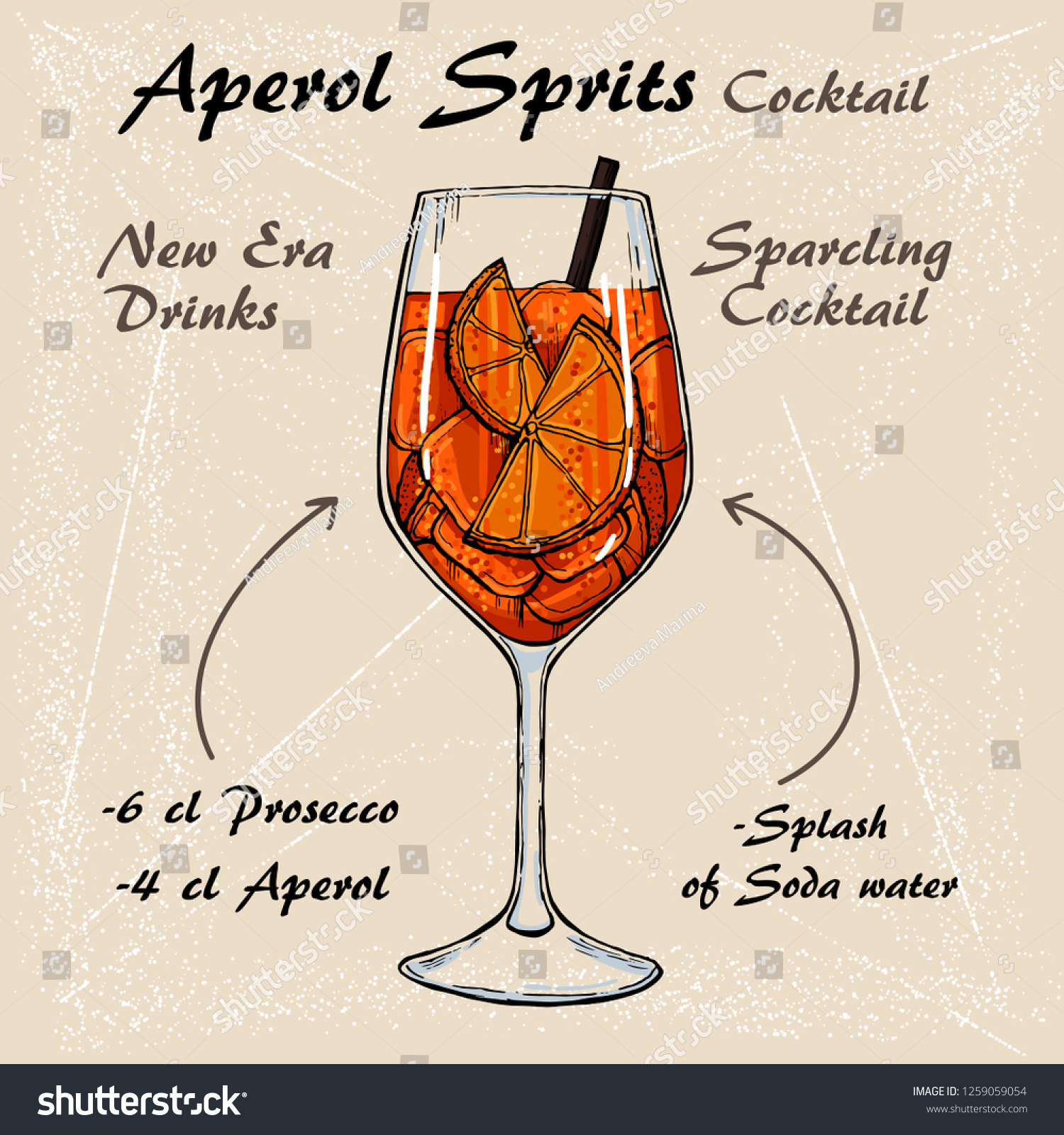 Aperol коктейль рецепт