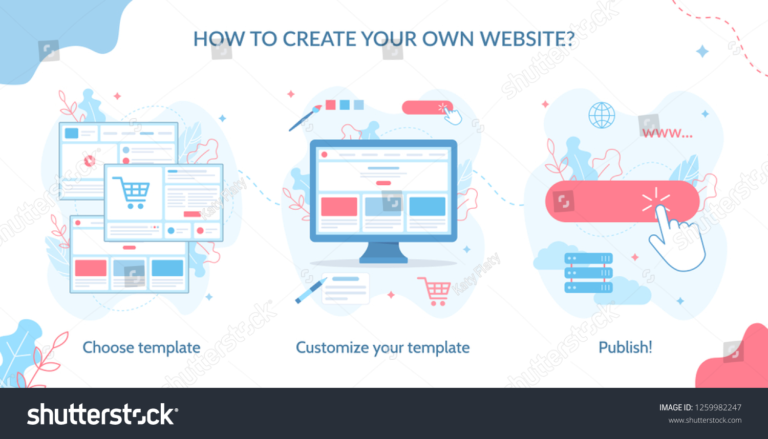 How Create Your Own Choose Template Stock Vector (Royalty Free