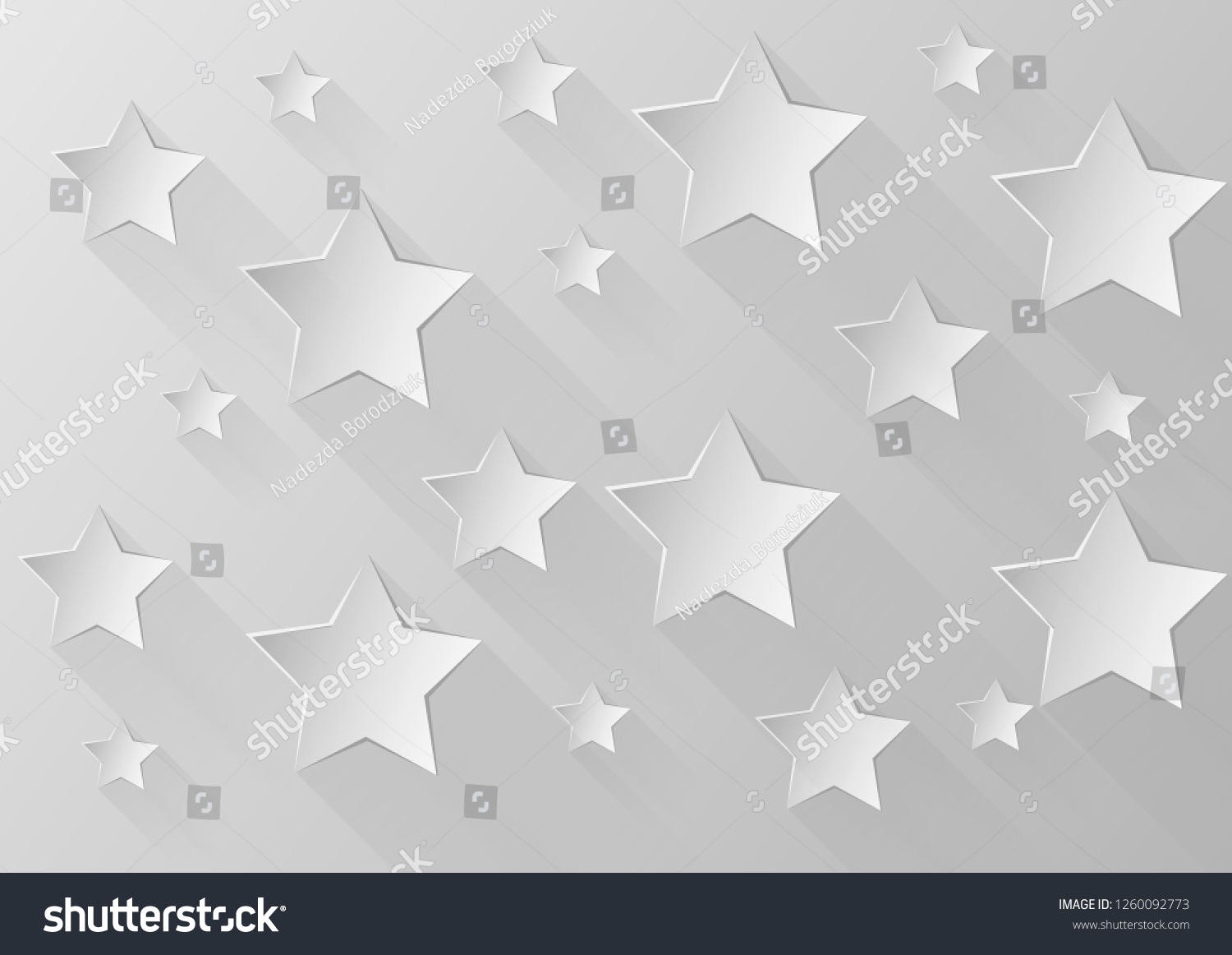 Abstract White Background Stars Vector Design Stock Vector (Royalty ...