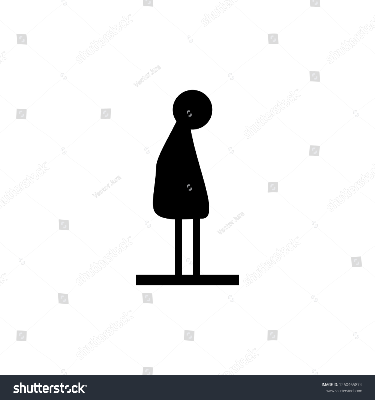 Human Silhouette Vector เวกเตอรสตอก ปลอดคาลขสทธ Shutterstock