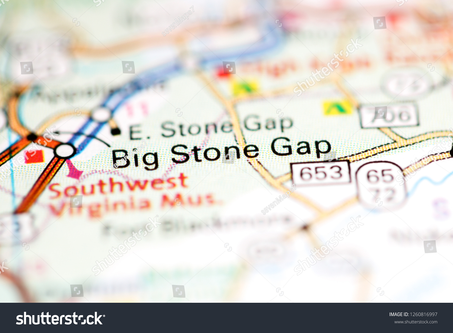 Big Stone Gap Virginia Usa On Stock Photo 1260816997 Shutterstock