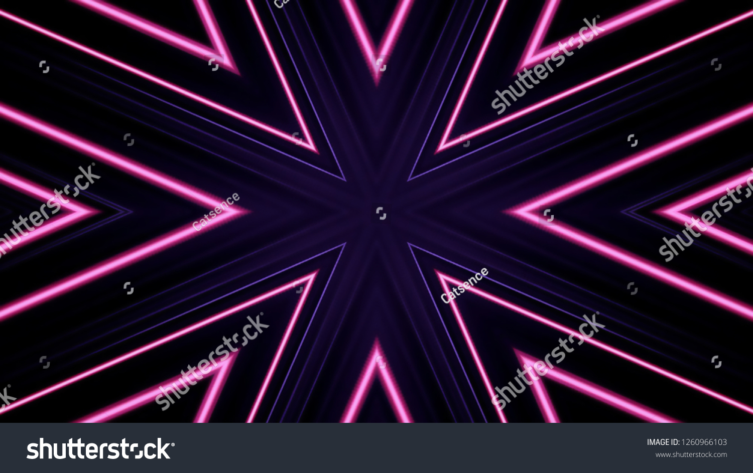 Neon Lights Background Stock Illustration 1260966103 | Shutterstock