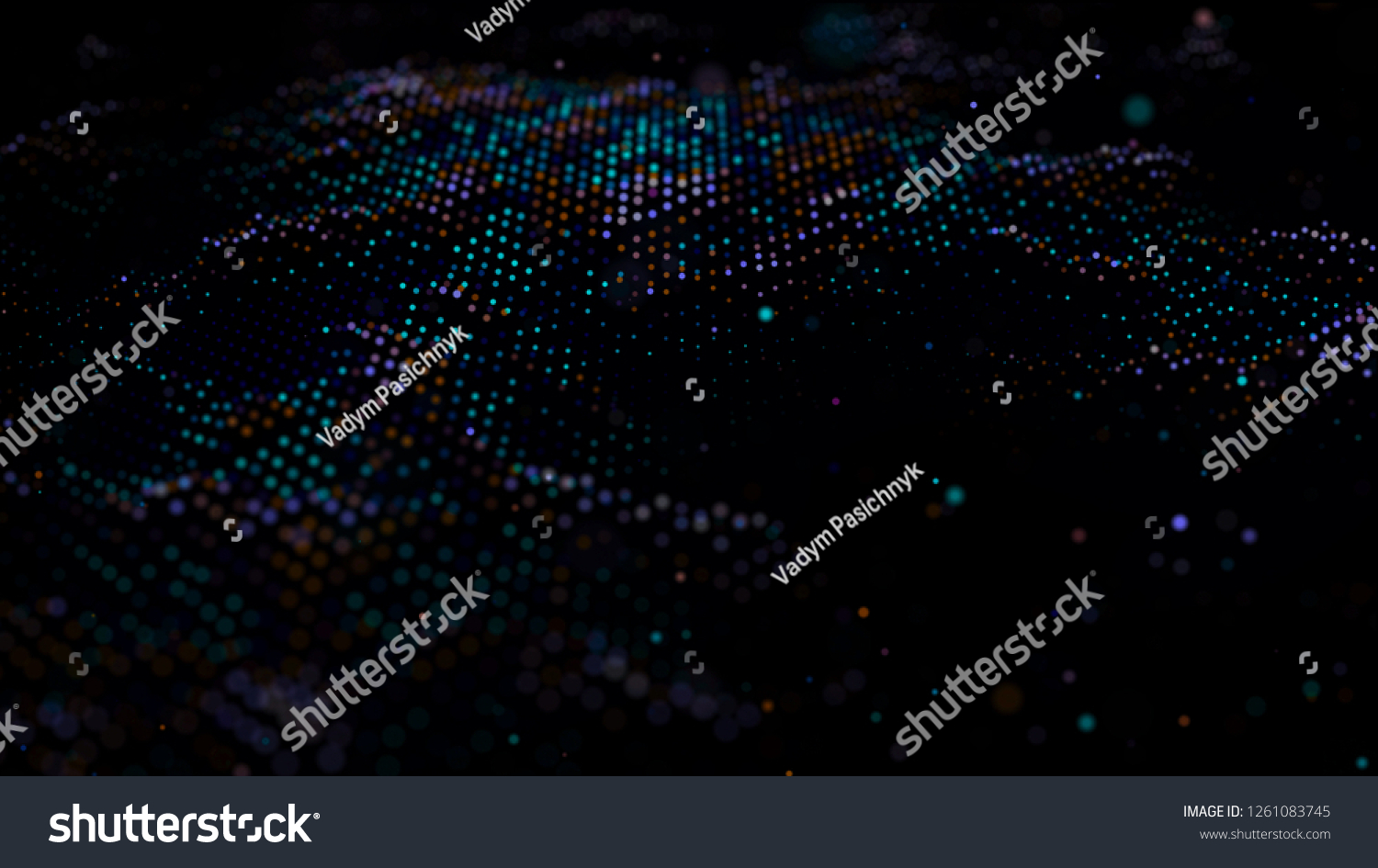 Big Data Visualization Visual Information Complexity Stock Illustration ...