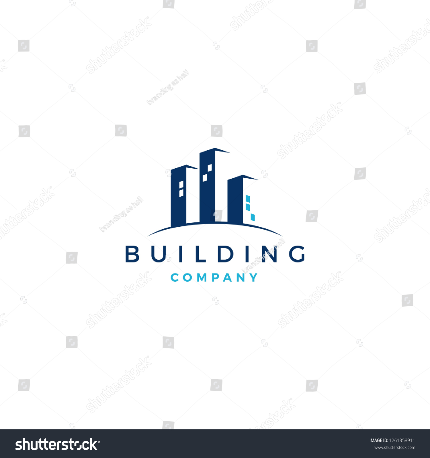 Building Logo Vector Illustration Icon Download Stock Vector (royalty 