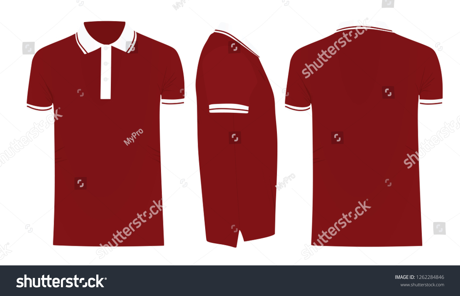 red-polo-t-shirt-template-vector-stock-vector-royalty-free-1262284846
