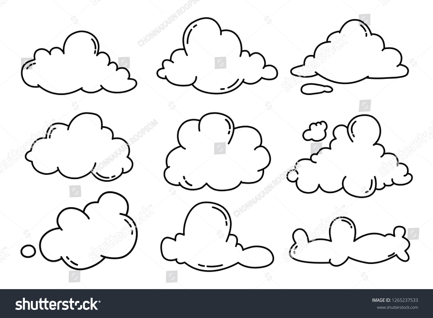 Doodle cloud