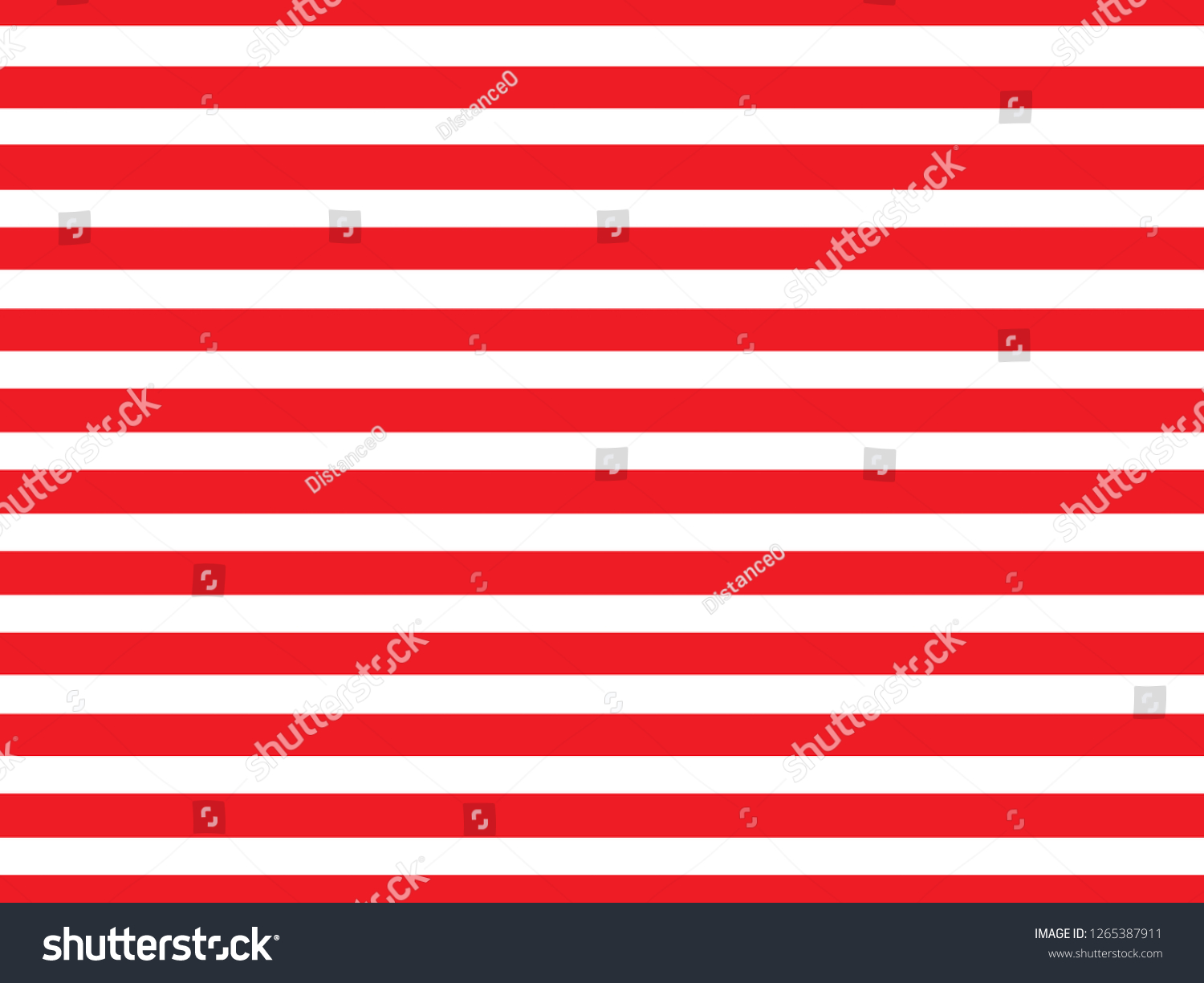 Red White Horizontal Stripes Stock Vector (Royalty Free) 1265387911 ...