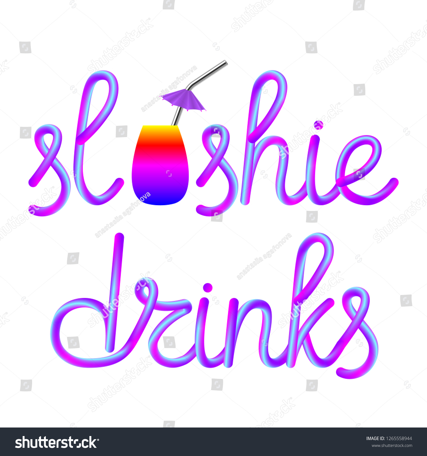 39 Neon Slush Images, Stock Photos & Vectors | Shutterstock