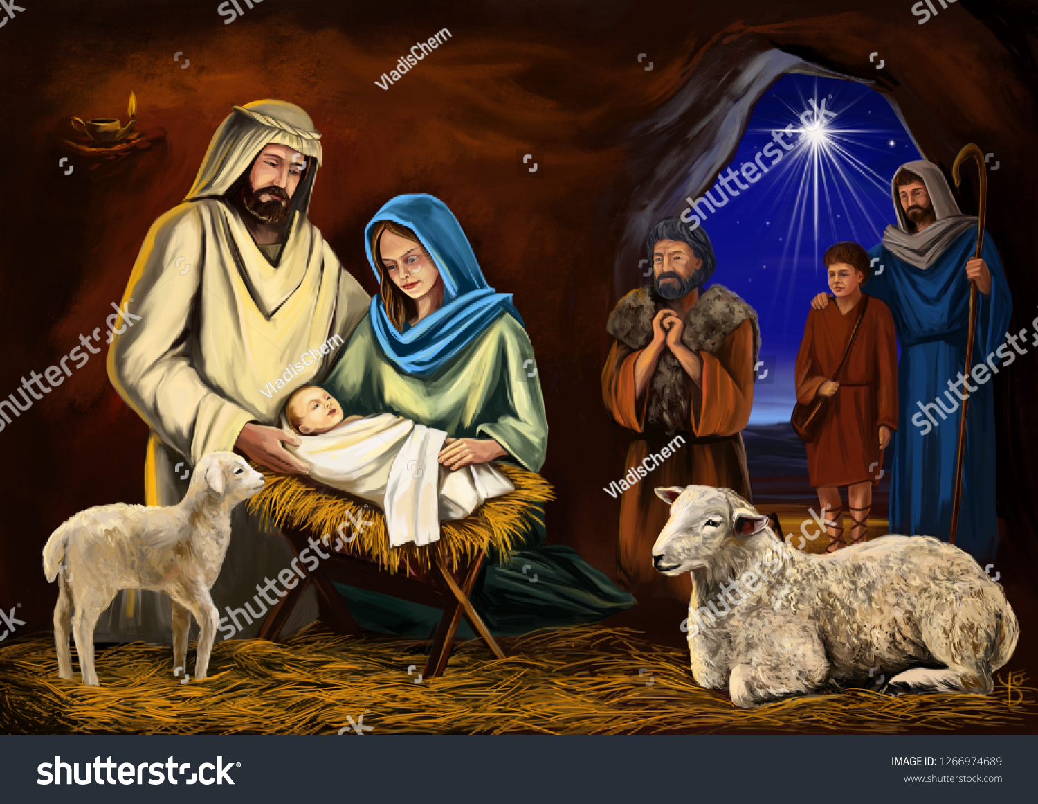 2,532 Religious Shepherd Nativity Images, Stock Photos & Vectors ...