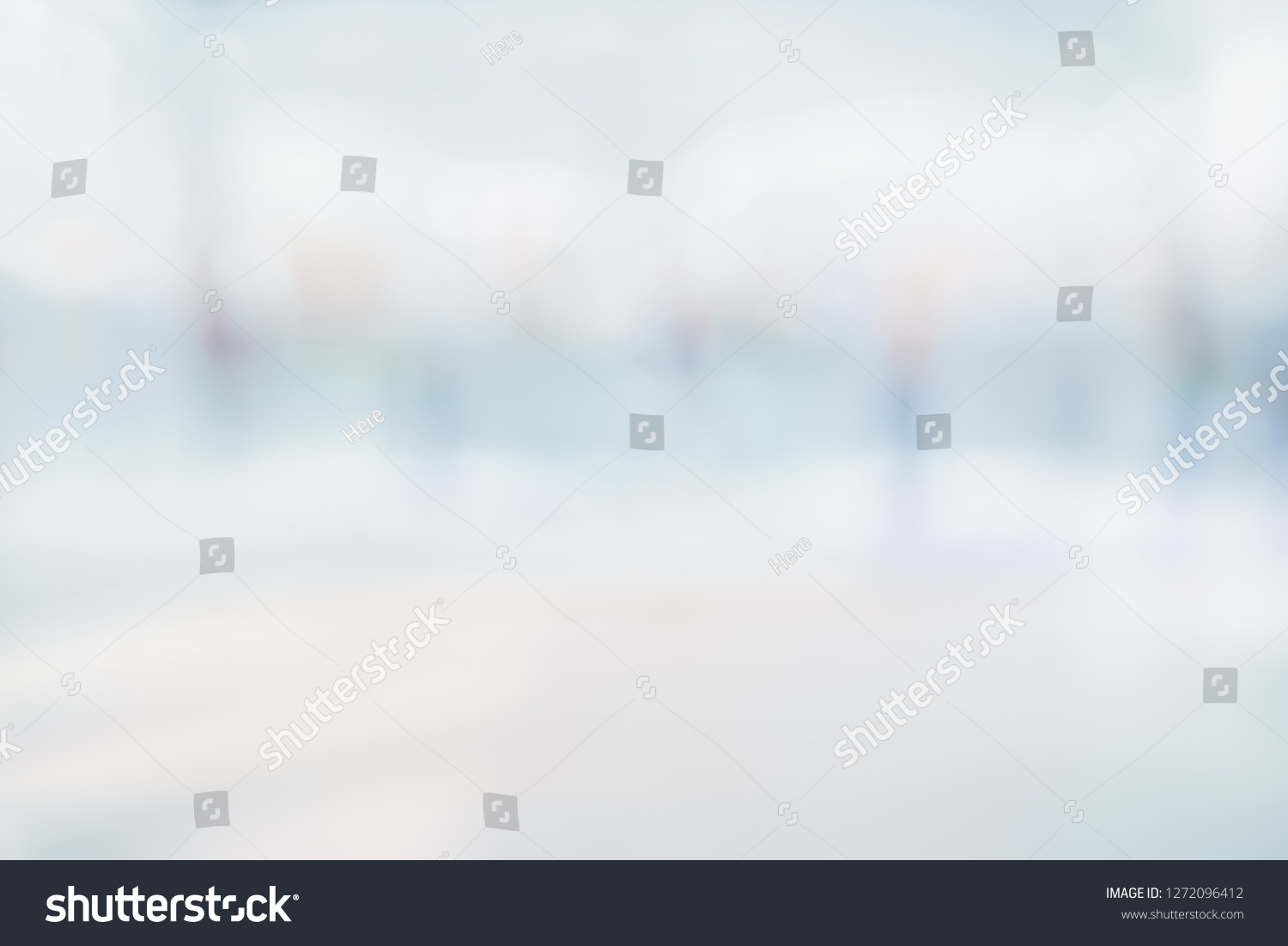 Blurred Medical Background Modern Hospital Interior Stock Photo ...