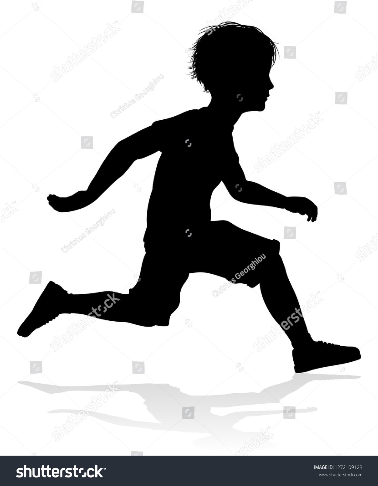 353 Little Girl Sillouette Images, Stock Photos & Vectors | Shutterstock