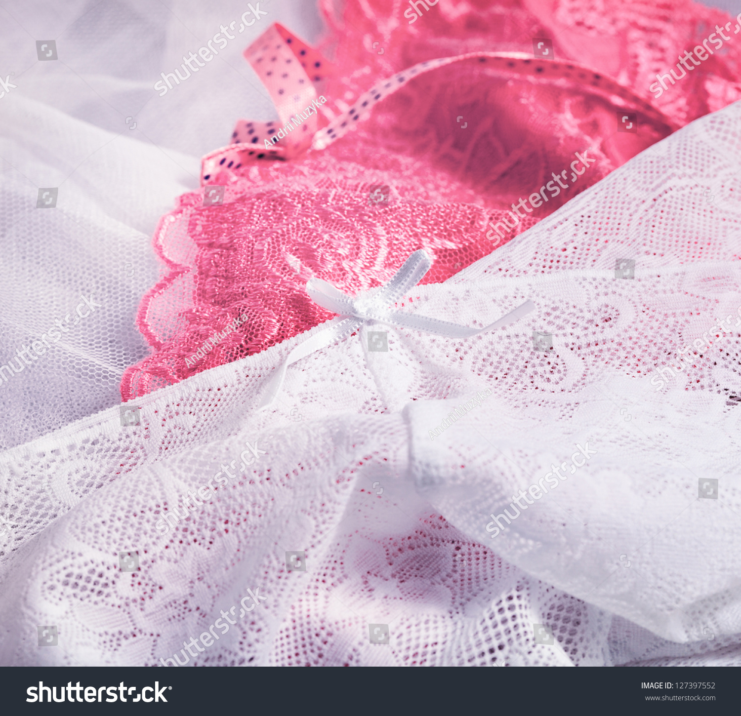 Lace Underwear Background Stock Photo 127397552 | Shutterstock