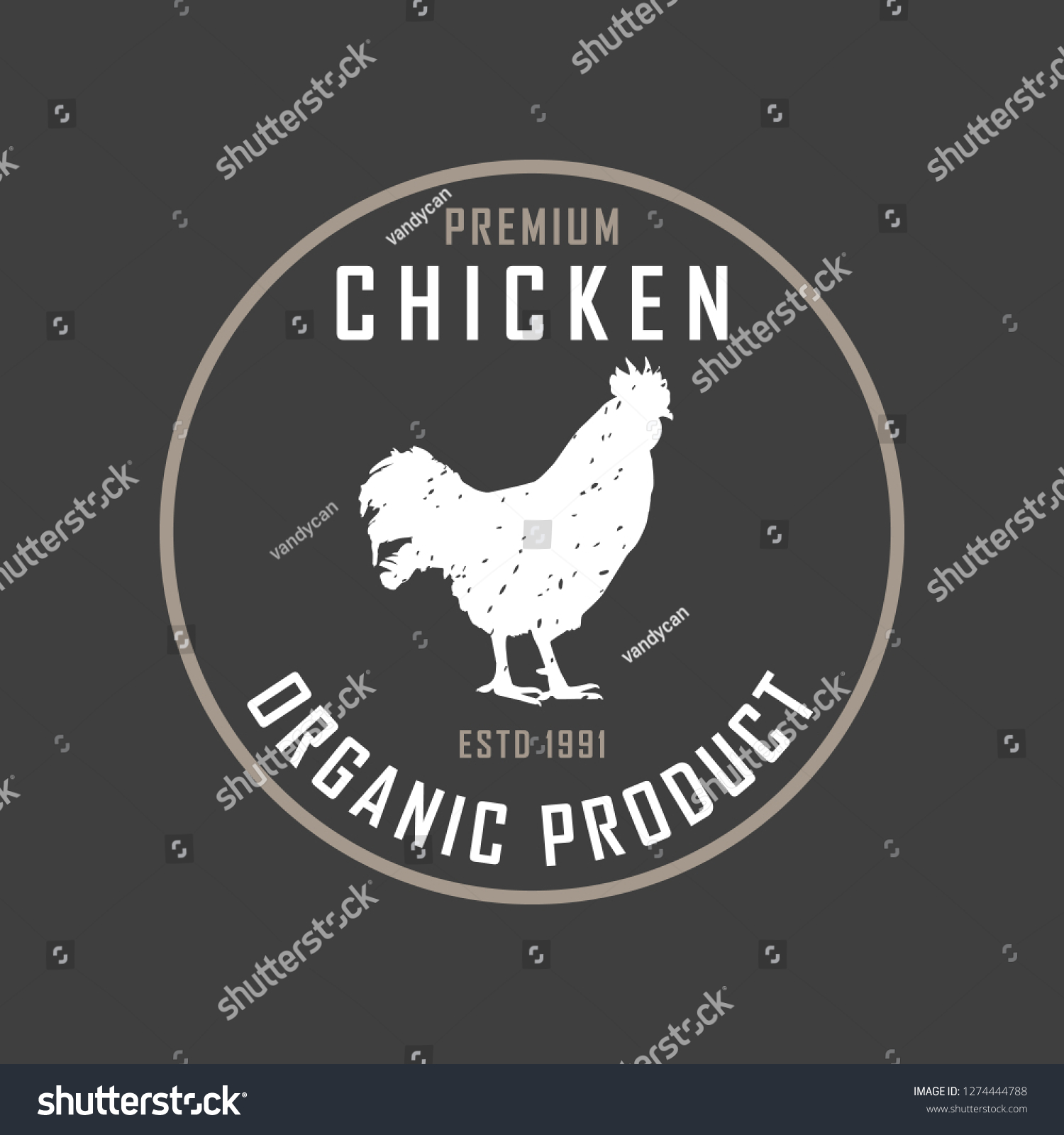 Premium Chicken Logo Labels Badges Design Stock Vector (royalty Free 