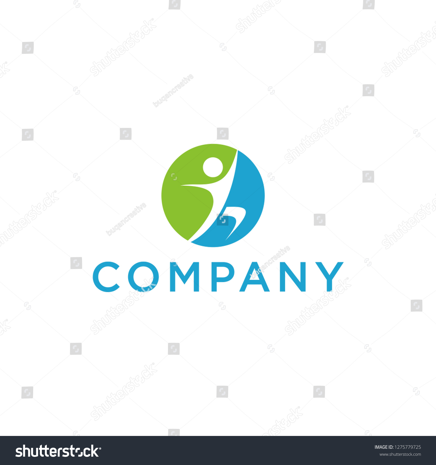 People Logo People Workout Vector Icon Stock Vector (Royalty Free ...