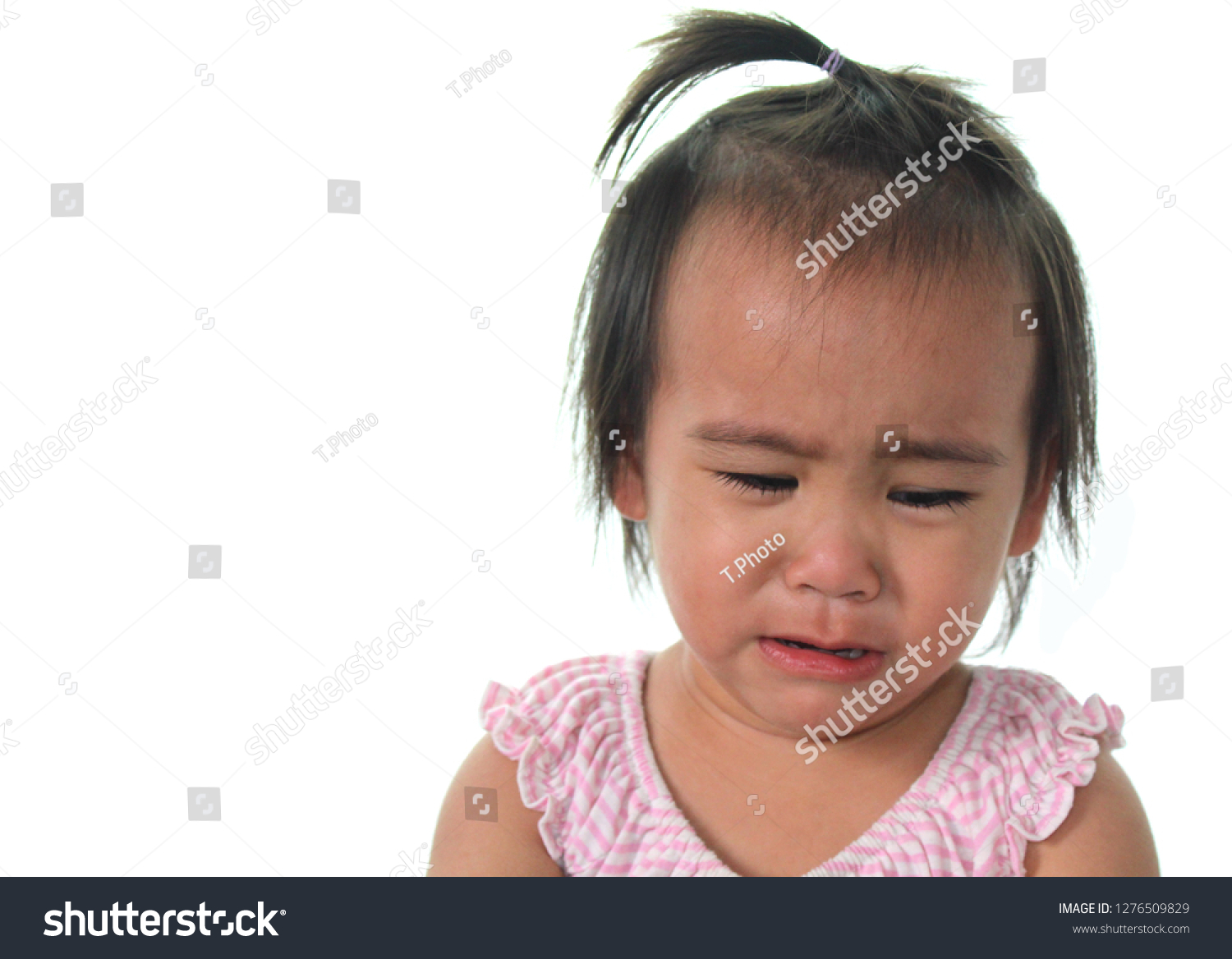 Young Asian Girl Wearing Pink Shirt Stock Photo 1276509829 | Shutterstock