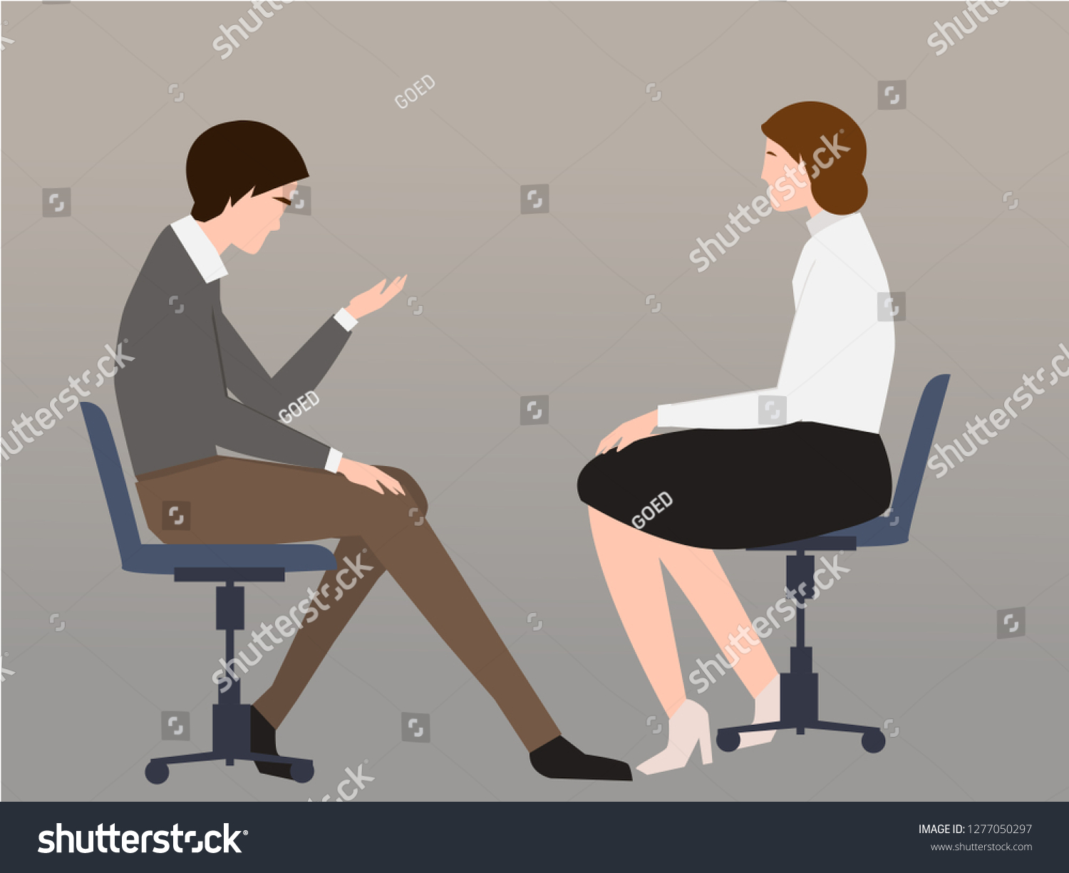 Counseling Concept Vector Stock Vector (Royalty Free) 1277050297 ...