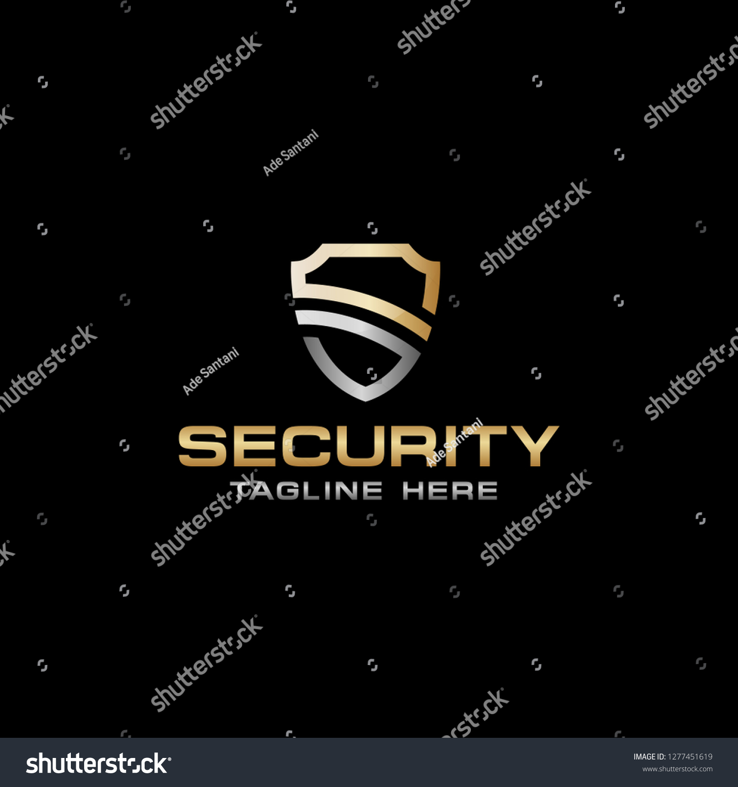 Shield Letter S Security Logo Template Stock Vector (Royalty Free ...