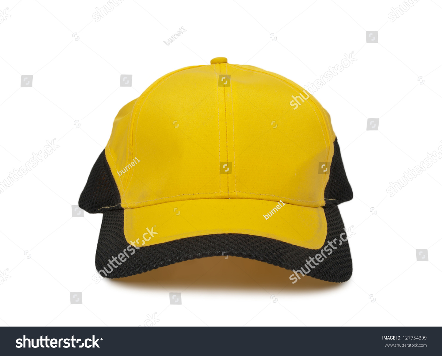 dark yellow hat