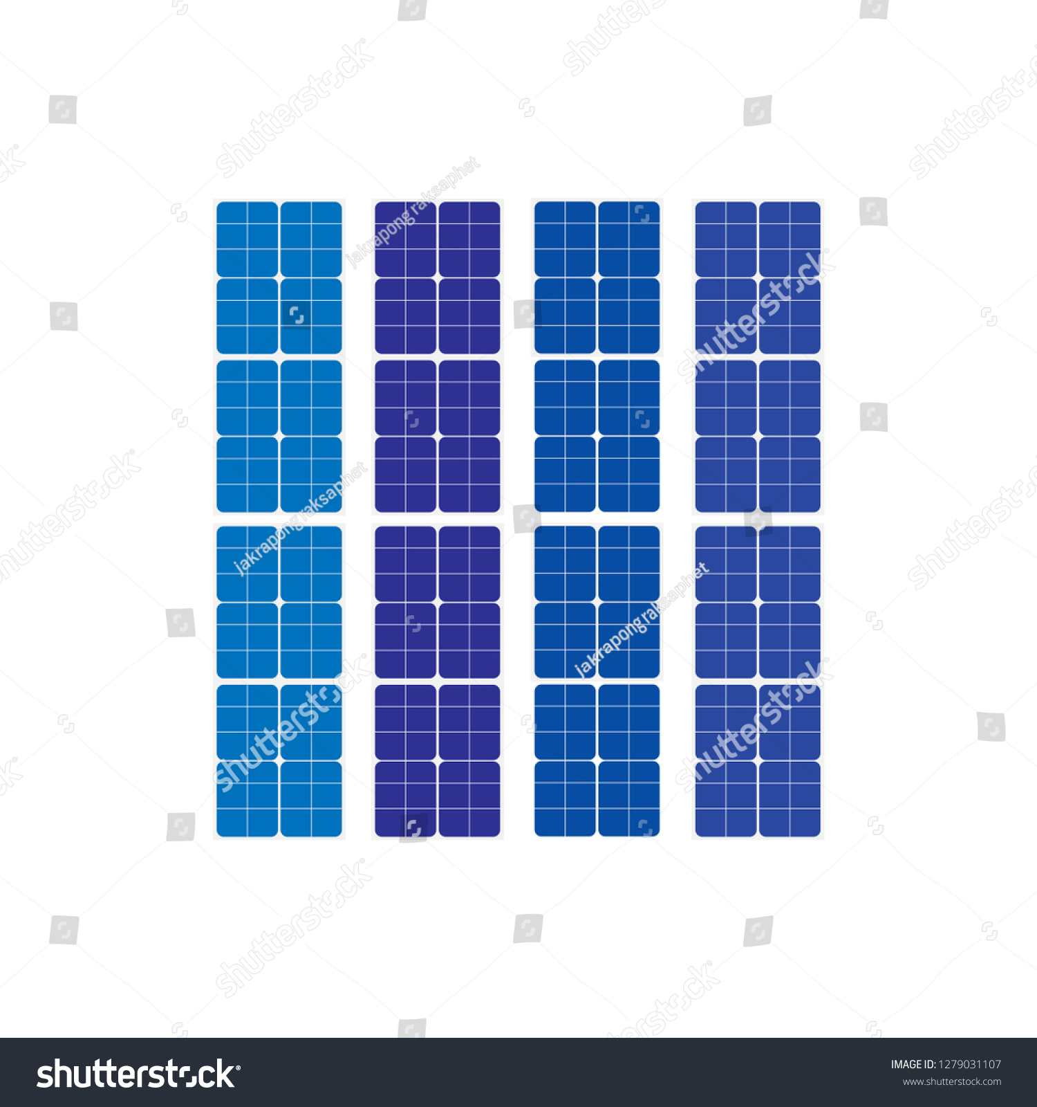 Solar Cell Future Vector Illustration Stock Vector (Royalty Free ...