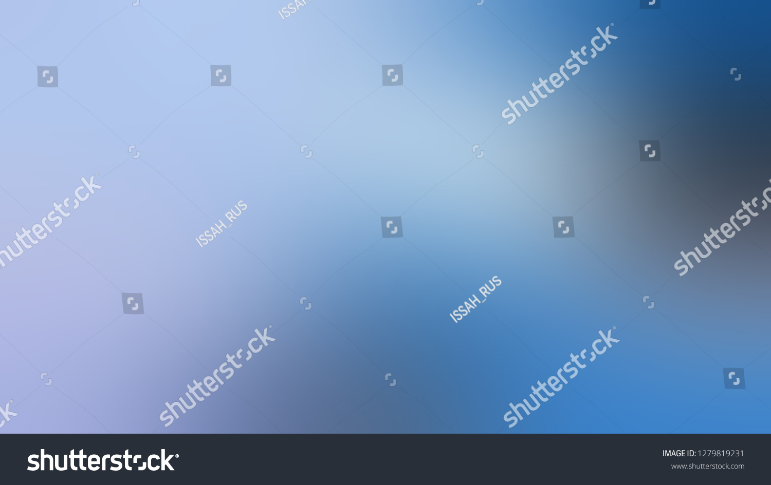 Gaussian Gradient Backdrop Pale Blue Light Stock Illustration 