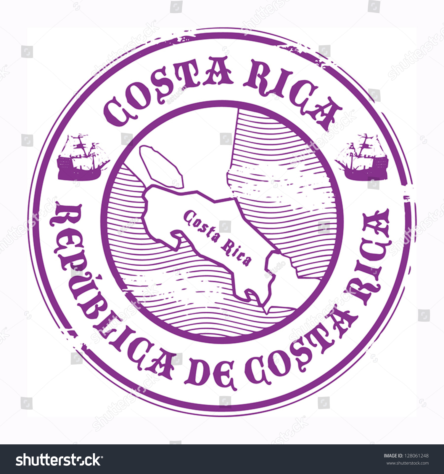 70 Costa rica passport stamp 이미지, 스톡 사진 및 벡터 Shutterstock