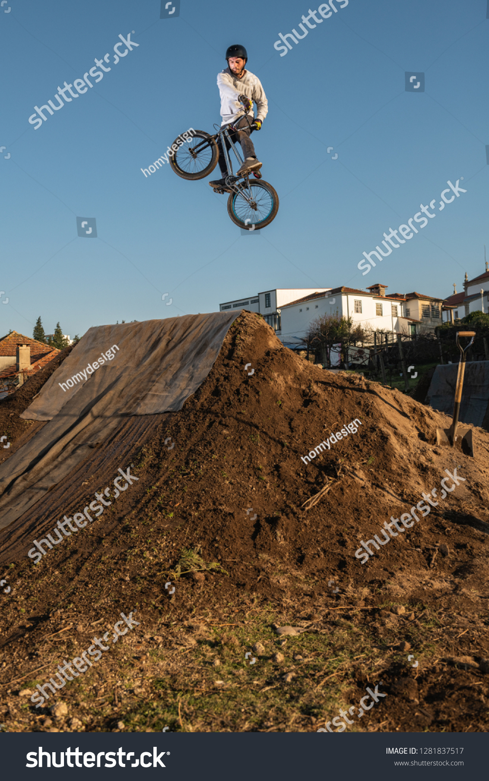 bmx bike dirt track